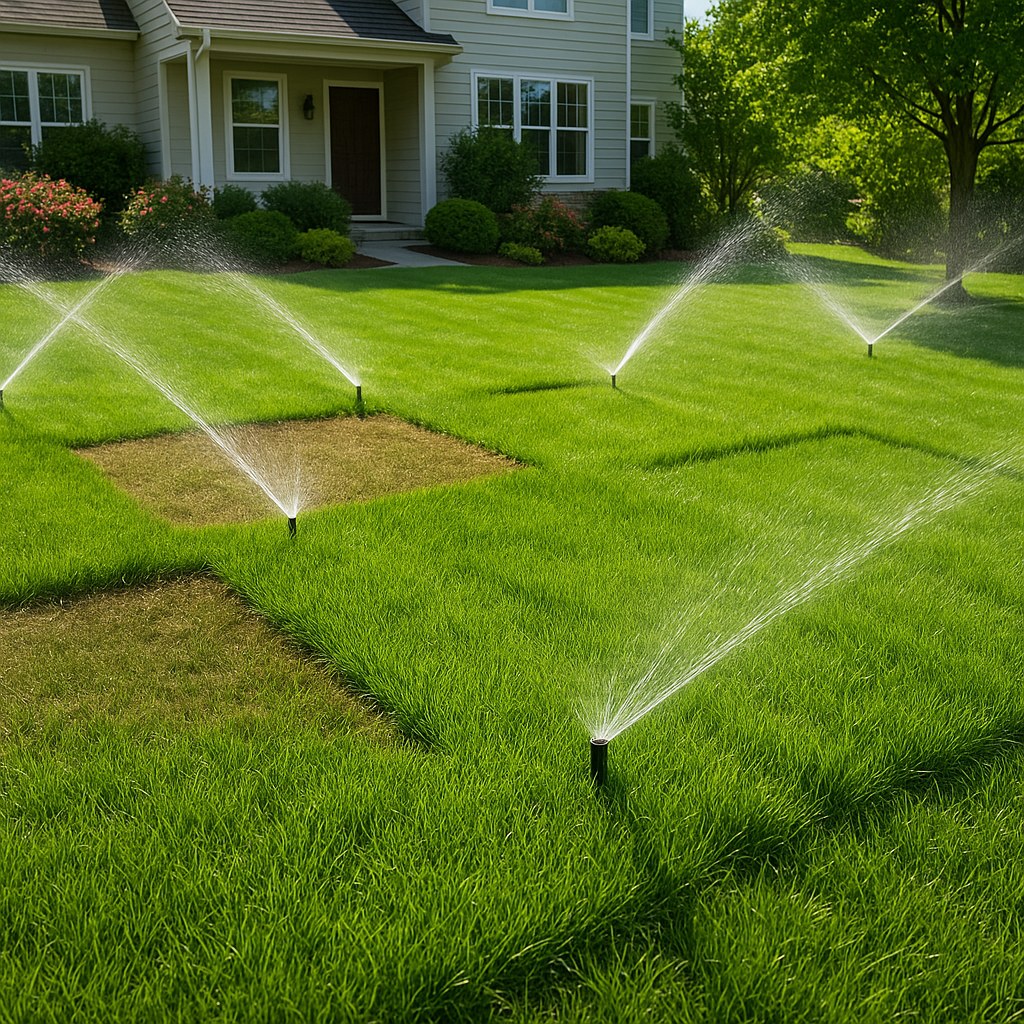 Sprinkler system with malfunctioning zones